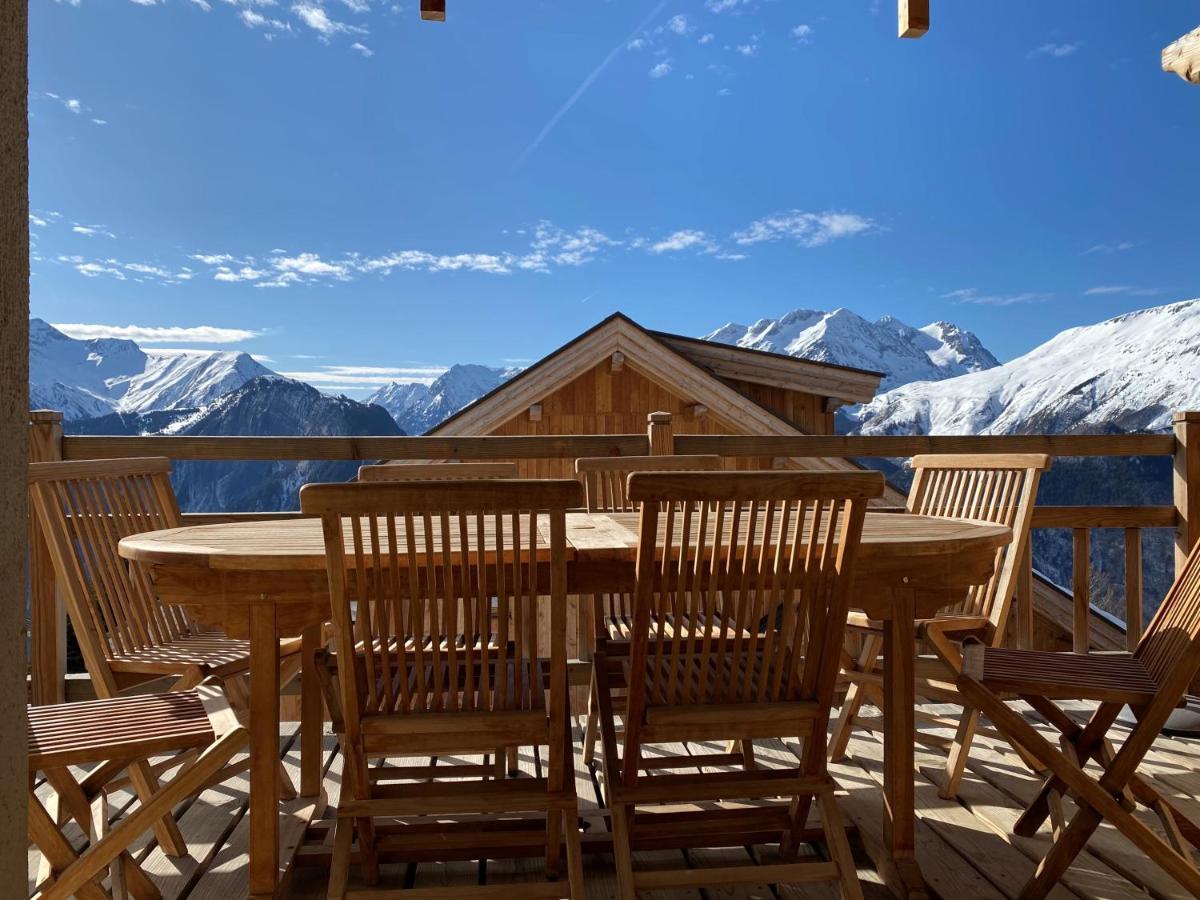 Chalet Le Montana Villard-Reculas Bagian luar foto
